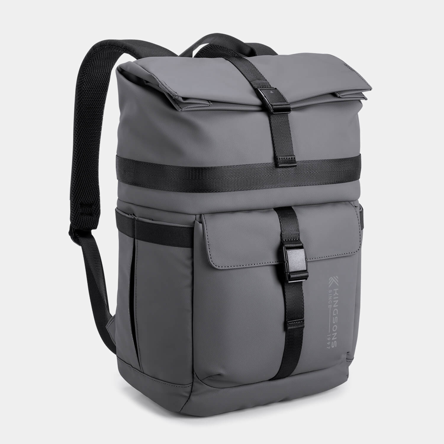 kingsons 25L urban roll top weekender backpack - KS3333W