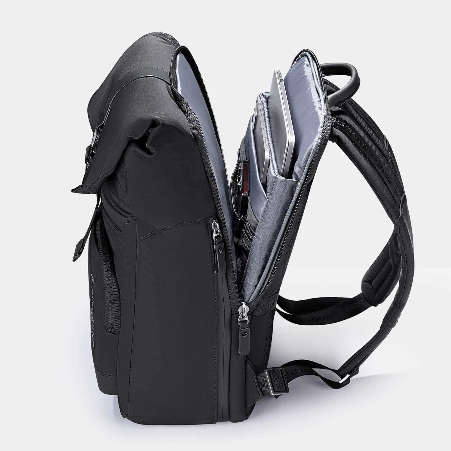 kingsons laptop backpack ks3320w with a office compartment can store 15.6 inch laptop and 11 inch tablet